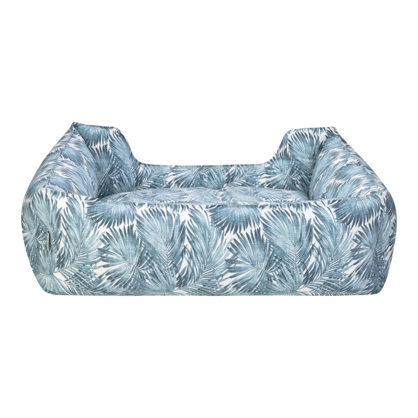 Pet Comfort Alpha  Mavi-Beyaz Köpek Yatağı L 105x85cm - Resim 3