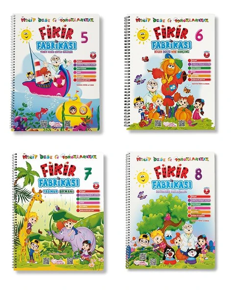 Mucit Dede ve Torunlarının Fikir Fabrikası Eğitim Seti Pembe Patikler - Resim 3