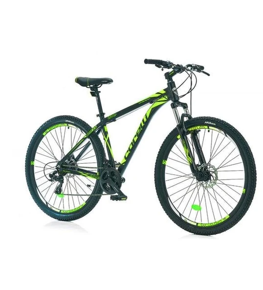 Corelli Snoop 4.0 26 Jant 24 Vites 46Cm Kadro MD Siyah/Neon Sarı Dağ Bisikleti ürün görseli 1