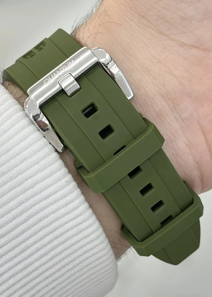 Qunatum Orijinal 2 Yıl Garantili Su Geçirmez Çelik Kordon Fonksiyonlu Erkek Kol Saati - Resim 5