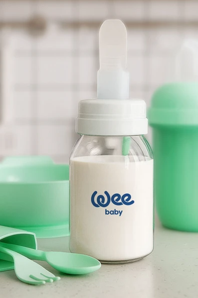 WEE BABY Anne Sütü Kaşıklı Biberon - Resim 5