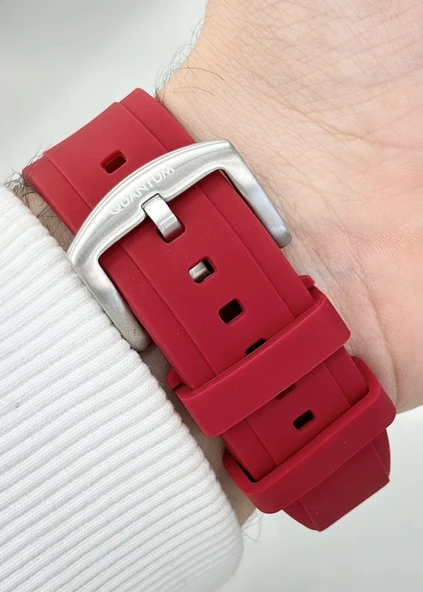 Qunatum Orijinal 2 Yıl Garantili Su Geçirmez Çelik Kordon Fonksiyonlu Erkek Kol Saati - Resim 5