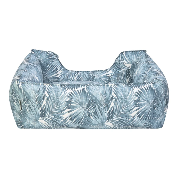 Pet Comfort Alpha  Mavi-Beyaz Köpek Yatağı M 80x65cm - Resim 3