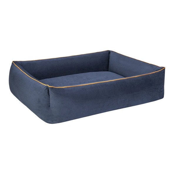 Pet Comfort Golf  Köpek Yatağı Parliament Mavi w Hardal Biye L 105x80cm - Resim 2