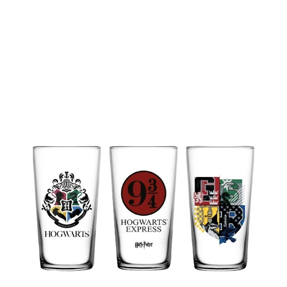 Paşabahçe 96805 3Lü Harry Potter Desenli 570cc/19oz Su Bardağı ürün görseli 1