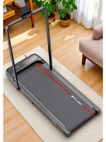 Voit Vfit By Runmate Compact Koşu Bandı Manuel Eğim Ayarlı Katlanabilir Uzaktan Kumandalı 10KM Hız ürün görseli 1