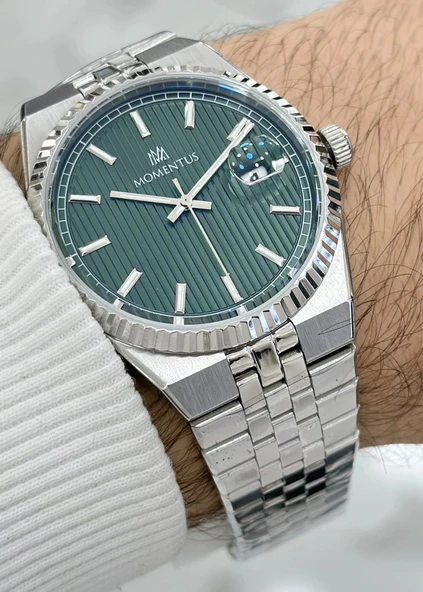 Momentus Orijinal Çelik Kordon Erkek Kol Saati ILKCR264S-15SS - Resim 5