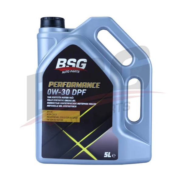 Unı Motor Yagı - 0w30 Dpf 5 Litre Sn/cf Partıküllü Full Sentetik (kolı Adedi:4) - Bsg 99-998-071 ürün görseli 1