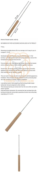 HSNET Geleneksel İspirto Yakma Çubuğu - Resim 2