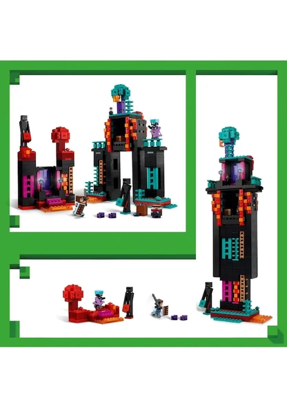 Lego Minecraft Enderman Kulesi 21279 Lisanslı Ürün - Resim 4