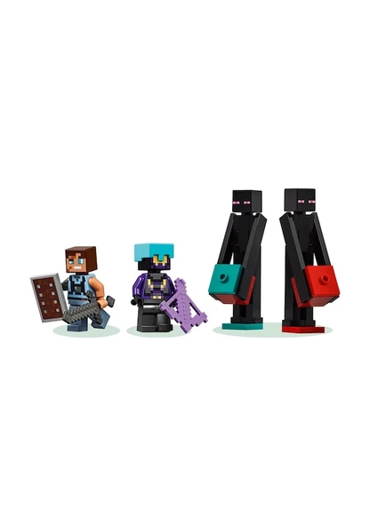 Lego Minecraft Enderman Kulesi 21279 Lisanslı Ürün - Resim 6