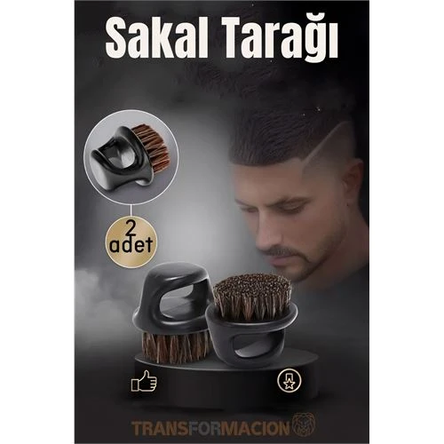 HSNET At Kılı Sakal Tarağı 2 ADET ürün görseli 1