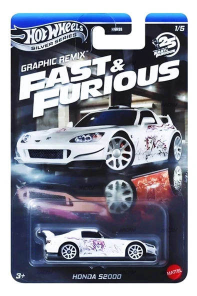 Hot Wheels Silver Series Fast & Furious Honda S2000 HNR88 JBY44 ürün görseli 1