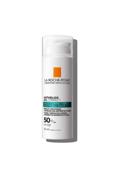 La Roche Posay Anthelios Oil Correct (Spf50+) Yüz Güneş Kremi 50 Ml -SKT:01/2026 - Resim 2