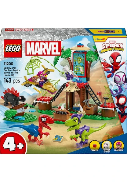 Lego Marvel Ağaç Ev Karargahında Spidey ve Gobby 11200 Lisanslı Ürün - Resim 9