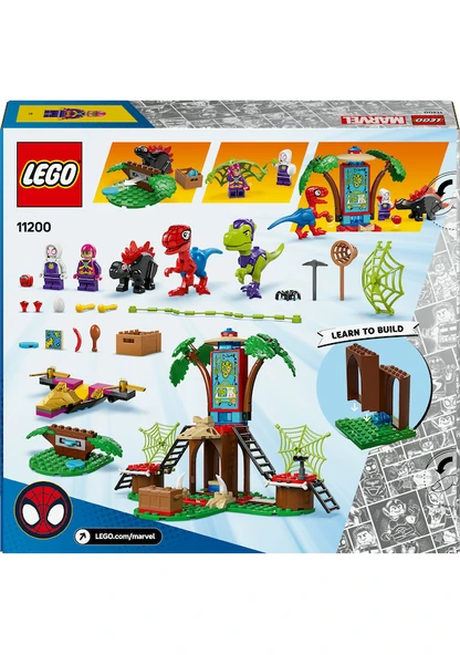 Lego Marvel Ağaç Ev Karargahında Spidey ve Gobby 11200 Lisanslı Ürün - Resim 10