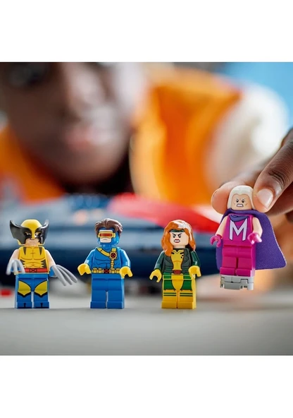 Lego Marvel X-Men X-Jet 76281 - Resim 7