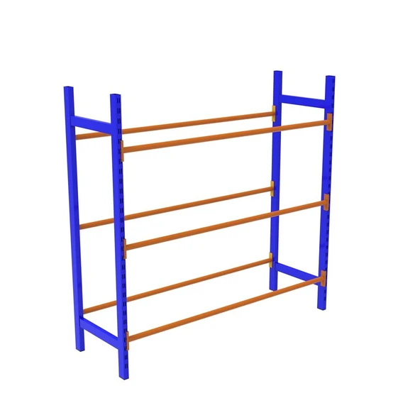 3 Katlı Damacana Rafı H: 150 cm - Damacana İstifleme Rafı  40x180 cm - Resim 3