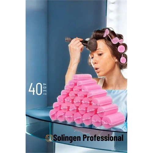 HSNET Süngerli Gece Bigudisi 3 cm 40 Adet Solingen Professional ürün görseli 1