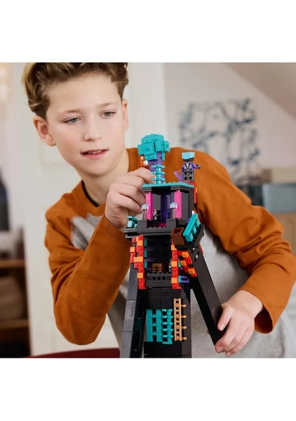 Lego Minecraft Enderman Kulesi 21279 Lisanslı Ürün - Resim 5