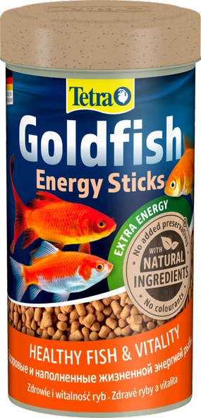 Tetra Goldfish Energy Japon Balığı Yemi 250ml - Yüksek Enerji ve Renk Destekli ürün görseli 1