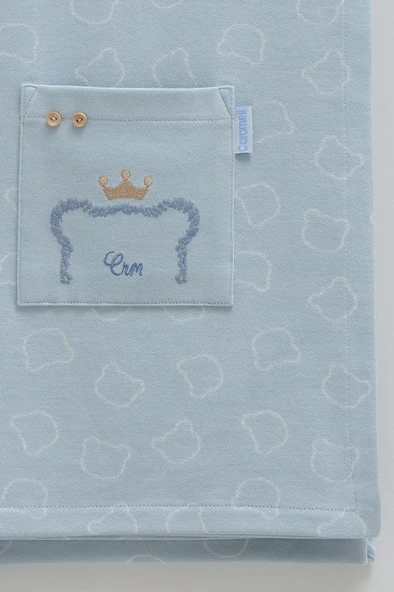 Caramell Very Cool Bebek Battaniyesi 80x80 Cm CRML.BTE1872 - Resim 4