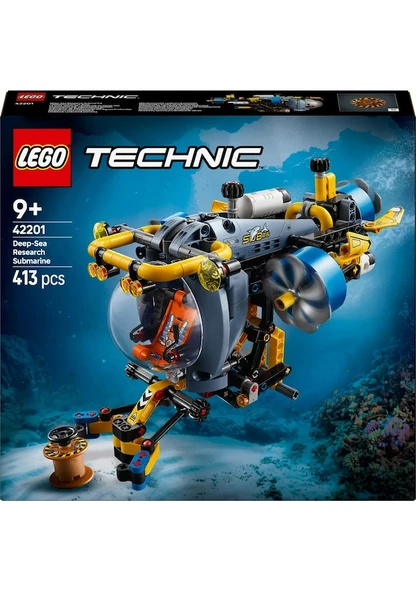 Lego Technic Derin Deniz Araştırma Denizaltısı 42201 Lisanslı Ürün - Resim 9