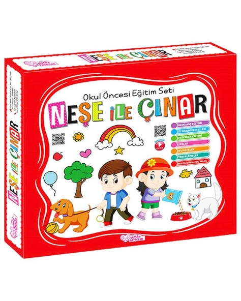 Neşe ile Çınar Eğitim Seti Pembe Patikler ürün görseli 1