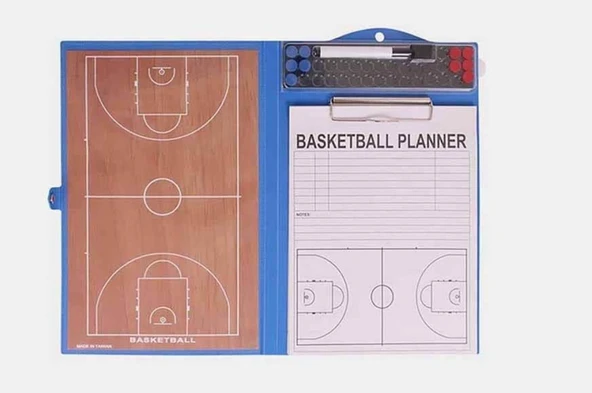 Tryon Çift Taraflı Basketbol Taktik Tahtası: Maç Stratejilerinizi Detaylıca PlanlayınTryon Basketbol Taktik Tahtası Çift Taraflı ürün görseli 1