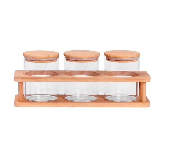 Andra 4 Parça Standlı Baharatlık Seti Büyük B5791 ürün görseli 1