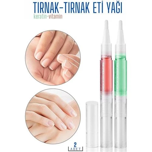 Tırnak Yağı Canladırıcı Bakım Kalemi 2 Li Paket ürün görseli 1