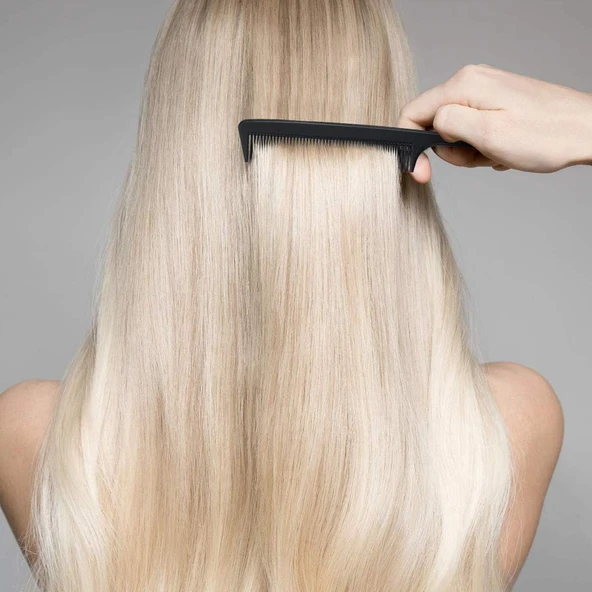 HSNET Berber Kuaför Saç Kesim Bukleli Saç Fön Wax Sonrası Tarak ürün görseli 1