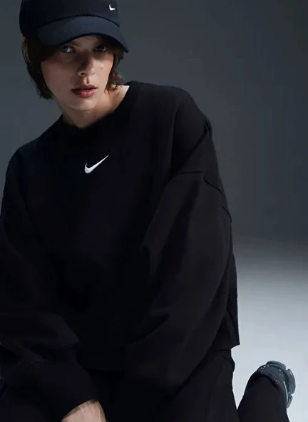 Nike DQ5761 010 Womens Fame Kadın Sweatshirt ürün görseli 1