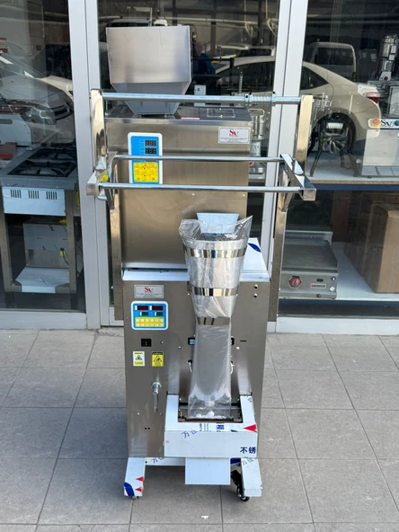 Granül Dolum Paketleme Makinesi 21-36 Cm Film Genişliği 10-500 Gr ürün görseli 1