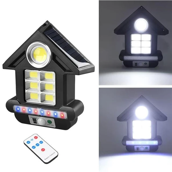 Powermaster CL-S180 Solarlı Kumandalı Sensörlü Kapı Aydınlatması ürün görseli 1