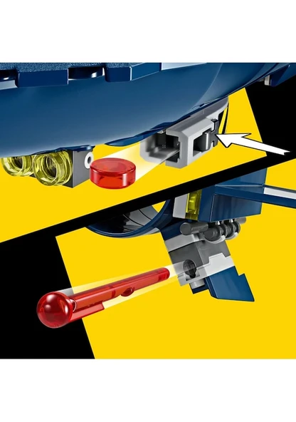 Lego Marvel X-Men X-Jet 76281 - Resim 5