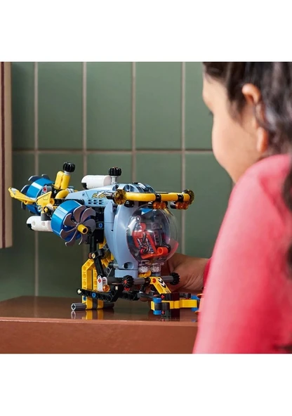 Lego Technic Derin Deniz Araştırma Denizaltısı 42201 Lisanslı Ürün - Resim 7
