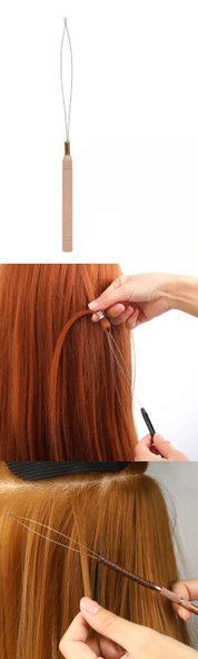 HSNET Saç Kaynak Keratin Boncuk Tel Misina - Resim 2