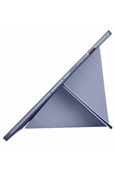 Samsung Galaxy X610 Tab S9 FE Plus 12.4 Kılıf Kalemlikli Mars Tablet Kılıfı - Lila-(5796) - Resim 5