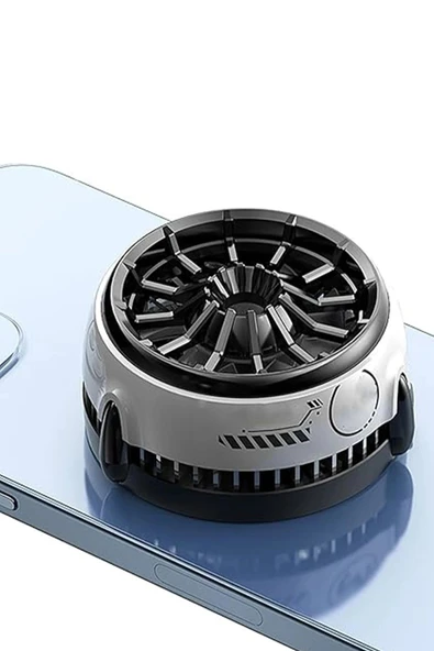 CX03 15W Radyatör Telefon Soğutucu Fan - Siyah-(5796) - Resim 2