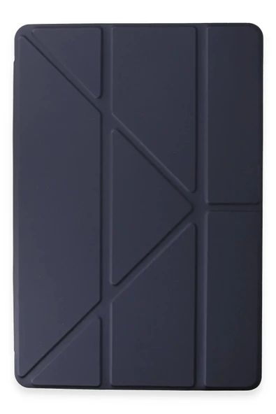 Huawei Honor Pad 9 Kılıf Kalemlikli Mars Tablet Kılıfı - Lacivert-(5796) ürün görseli 1