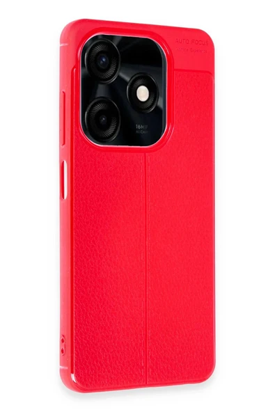 Tecno Spark Go 2024 Kılıf Auto Focus Kapak - Kırmızı-(5796) - Resim 2