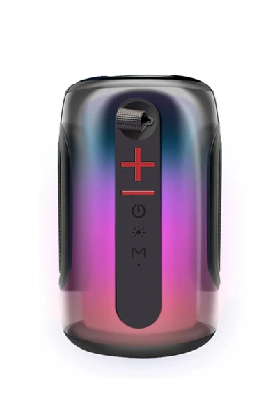 Pluse 8 RGB Kablosuz Hoparlör - Siyah-(5796) ürün görseli 1