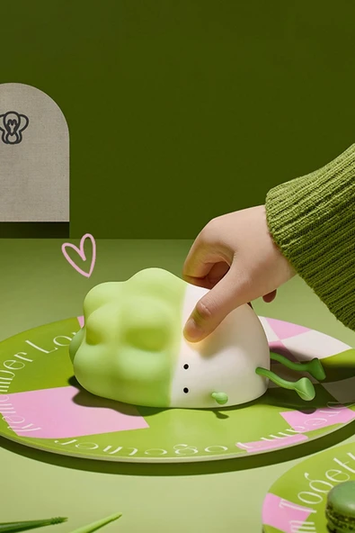 K1110 Dekoratif Gece Lambası Brokoli Çocuk-(5796) - Resim 3