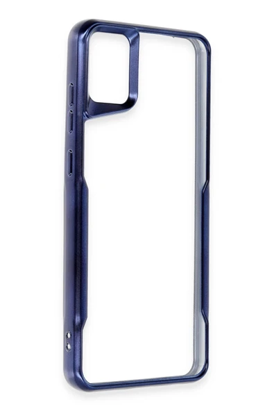 Samsung Galaxy A05 Kılıf Boyi Silikon Kapak - Lacivert-(5796) - Resim 2