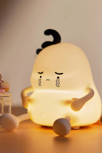 A001 Dekoratif Gece Lambası Üzgün Çocuk-(5796) - Resim 2