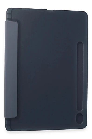 Samsung Galaxy Tab A9 Kılıf Kalemlikli Mars Tablet Kılıfı - Lila-(5796) - Resim 2