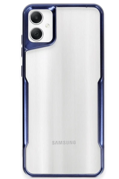 Samsung Galaxy A05 Kılıf Boyi Silikon Kapak - Lacivert-(5796) ürün görseli 1
