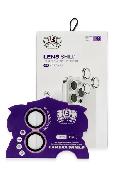 iPhone 16 Bilvis Titan Kamera Lens - Pembe-(5796) ürün görseli 1