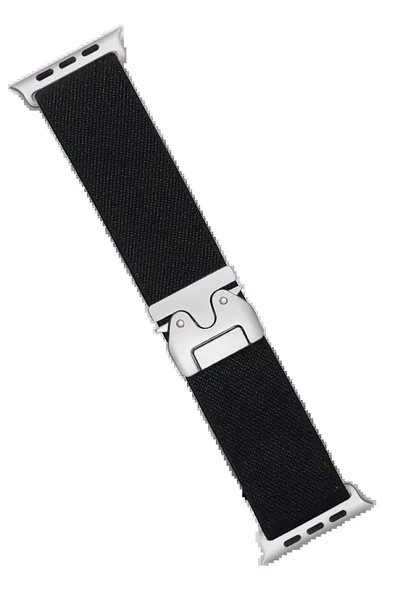 Apple Watch 42mm Forest Kumaş Kordon - Siyah-(5796) ürün görseli 1